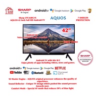 Sharp Android TV 2TC42FG1X Sharp 42 Inch Full HD Google Smart TV AQUOS