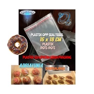 OPP Bread Plastic 16 X 18 cm Seal - Opp Plastic 16x18 Sweet Bread
