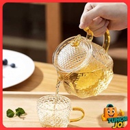 Glass Teapot Heat Resistant Filter Flame Infuser Teapot 600ml - HM5