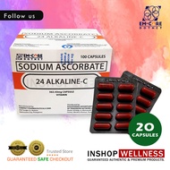 24 Alkaline C -20 Capsule  (Sodium Ascorbate)  (Vitamins C , Vitamins Capsule)