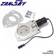 3" ELECTRIC EXHAUST CUTOUT VALVE Remote Control Motor Kit For FORD Mustang GT 4.6L V8 96-04 TK-BTCUT