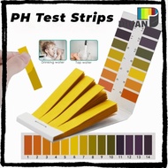 DUOJUAN 80 Strips/pack Professional PH Test Strips, with Control Card Indicator Paper Litmus Tester 