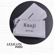 Kanji (JLPT N5) Ring Cards - Mini Ring-Bound Kanji Flash Cards for JLPT N5 Takers