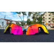 Spek Basikal Rainbow Frame 3pcs set Cycling Sunglasses Road Bike MTB RB UV400 Cermin Mata Basikal