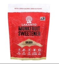 Lakanto - 【黃金版零卡路里】皇牌羅漢果甜味劑含赤蘚糖醇黃糖（454g）-體重管理/生酮飲食概念