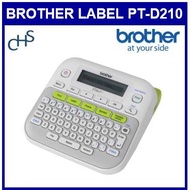 Brother Label PT-D210 Easy-to-Use Label Maker PT D210 Labeller D210 TZe Tape 1 Year Manufacturer War