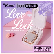 [READY STOCK] Divoom Love lock Professional Tuned Audio Ultra Compact Design Audio Recording Hands-free Calling Speaker