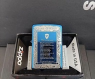 全新有盒Zippo煤油火機 藍冰 冰與火之歌