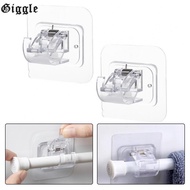 Kitchen Shower Curtain Curtain Rod Holder Drilling Seamless Integration