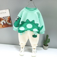 Boys Autumn Suit 6 Six 7 Seven 8 Eight 9 Ninety Months Boy Baby Sweatshirt Sports Baby Split Clothes