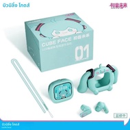 Bilibili Hatsune Miku CUBE FACE LCD หน้าจอสัมผัสหูฟัง TWS ของขวัญกล่อง Interactive จอแสดงผลบลูทูธของ