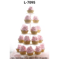 L-7095 Cupcake stand cupcake tier plastic wedding cupcake