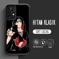 Y-4 Naruto Uchiha Silicone Casing for Samsung S25 Ultra S21 M15 A55 S24 FE 5G Case