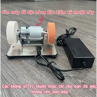 Máy mài dao kéo mini Máy mài đá 2 đầu đa năng dùng điện 220v