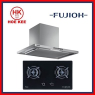 Fujioh FH-GS5520 SVGL Glass Hob / Fujioh FH-GS5520 SVSS Stainless Steel Hob + Fujioh Chimney Hood FR-CL1890R