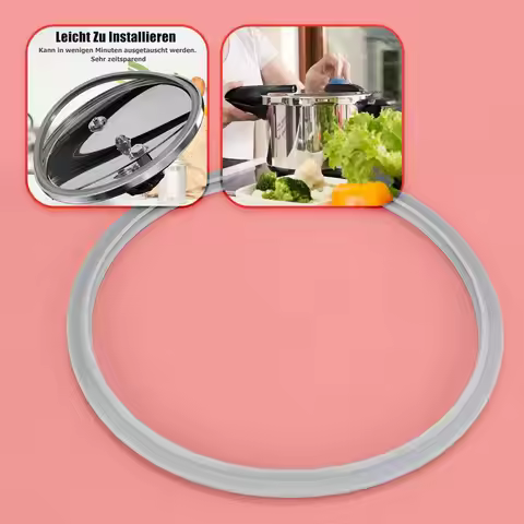 22cm Silicone Sealing Ring Gasket Washer Seal O-Ring Fit for WMF Silit Quick Pressure Cooker Pot Lid