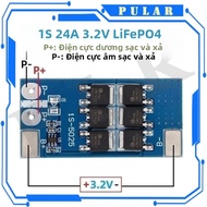 BMS 1S 12A 16A 24A 3.7V LiFePO4 Pin Lithium Ban Bảo Vệ Cho 18650 Tế Bào Với 4.2V Điện Áp Sạc Ngắn Mạ