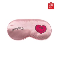 MINISO ผ้าปิดตา อุปกรณ์เสริมสำหรับเดินทาง Sleep Mask SmileyWorld Collection