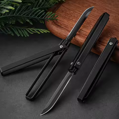 Mini stainless steel Folding knife outdoor M390 blade EDC portable unboxing self-defense new rotatab