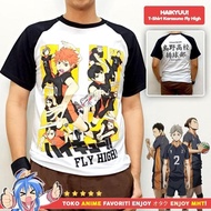 Haikyuu Karasuno Fly High Hinata Shoyo Kageyama Tobio Anime T-Shirt