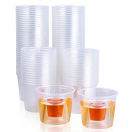 200 Disposable Bomber Cups Jager Bomb Shot Glasses plastic, Highly Durable and Reusable Shot Cups,Pe