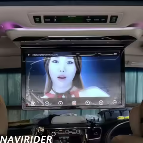 19inch MP5 Roof Ceiling Monitor Multimedia For Toyota Alphard 20 Vellfire 30 40 Video Player Univers