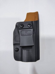 ซองพกในขวา Glock43 Glock43X IWB Kydex Holster เกรดมาตรฐานกองทัพU.S.A.  KYDEX