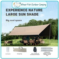 Outdoor canopy, sunshade,waterproof, portable, camping awning,camping flysheet 3x3m, 3x4.5m, 3x6m