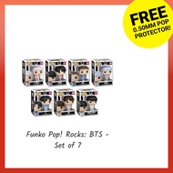 Rocks BTS Proof Set of 7 Funko Pop Vinyl Figure