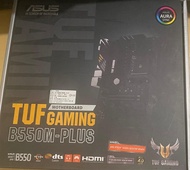 【華碩ASUS】TUF-GAMING-B550M PLUS AMD主機板(價格可談）