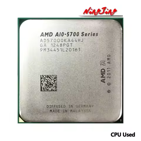 AMD A10 5700 A10 5700K 3.4 GHz Used Quad-Core Quad-Thread CPU AD5700OKA44HJ Socket FM2 CPU