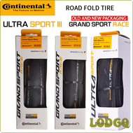 [LODGQ Continental ยางจักรยานเสือหมอบอัลตร้าสปอร์ต III & GRAND Sport Race & Extra 700 × 23C /25C/28C