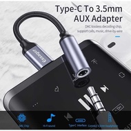 Essager Braided Audio Cable Type C Male to 3.5mm Jack Female 12CM