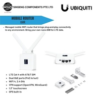 Ubiquiti UniFi UMR 4G Sim Card LTE Mobile Router — Power Options: PoE, USB-C