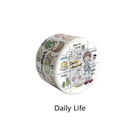 M&G zZoton Series Sticker Masking Tape DIY Paper Tape Week After Week 5M P1