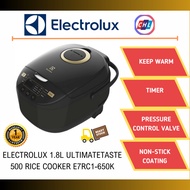 ELECTROLUX [READY STOCK] 1.8L ULTIMATETASTE 500 RICE COOKER E7RC1-650K - ELECTROLUX WARRANTY MALAYSI