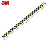 Motorcycle Battenburg Plaid Stickers Battery Car Reflective Sticker Car Decoration Sticker Motorcycle Cool Modification