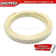 100pcs 0805 50V SMD Thick Film IGMOPNRQ Chip Multilayer Ceramic Capacitor 0.5pF-22uF 10NF 100NF 1UF 