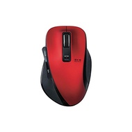 [🗻Direct from Japan✈]Elecom Wireless Mouse BlueLED 2.4GHz 5 Button M Size Red M-XG1DBRD