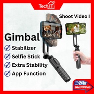 Gimbal Stabilizer For Phone Selfie Stick Tripod 3 in 1 Phone Stabilizer Phone Gimbal Stabilizer