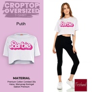 Barbie Glitter Crop Top Imported T-shirt Glitter Barbie T-shirt