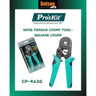 Pro'sKit CP-462G WIRE FERRULE CRIMP TOOL-SQUARE CRIMP