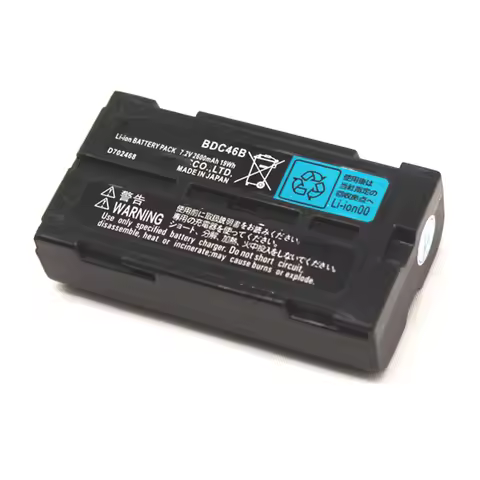 Sokia BDC46B Li-ion battery for SET200/210/230R/300/310/330/500/510/530/600/610/630 total station 7.