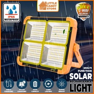288 LED's Solar Charge Outdoor Light USB Rechargeable Waterproof Super Bright Multifunctional Portab