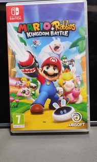 Nintendo Switch《瑪利歐＋瘋狂兔子 王國之戰》（Mario + Rabbids Kingdom Battle）的實體遊戲