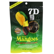 7D Dried Mangoes With Dark Chocolate Enrobed 80g