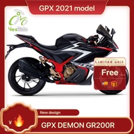 GPX DEMON GR200R BLACK MOTORCYCLE