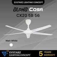 ALPHA COSA CX20/CX10/EX9 5B 56/46/40 inches DC Motor Ceiling Fan with Remote Control