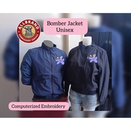 DSW_ Computerized Embroidery Bomber Jacket Unisex Bomber Jacket Men