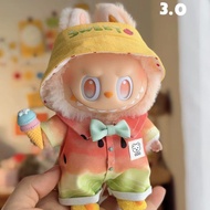 Labubu Labu Three-Generation Baby Clothes Sitting Front High Energy Series Vinyl Clothes Baby Clothe